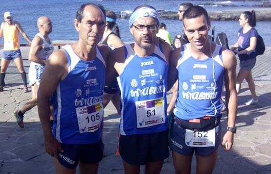 II Vertical Trail Güímar, I Campeonato de Canarias para Veteranos de pista al aire libre y Travesía a nado San Telmo 5Km